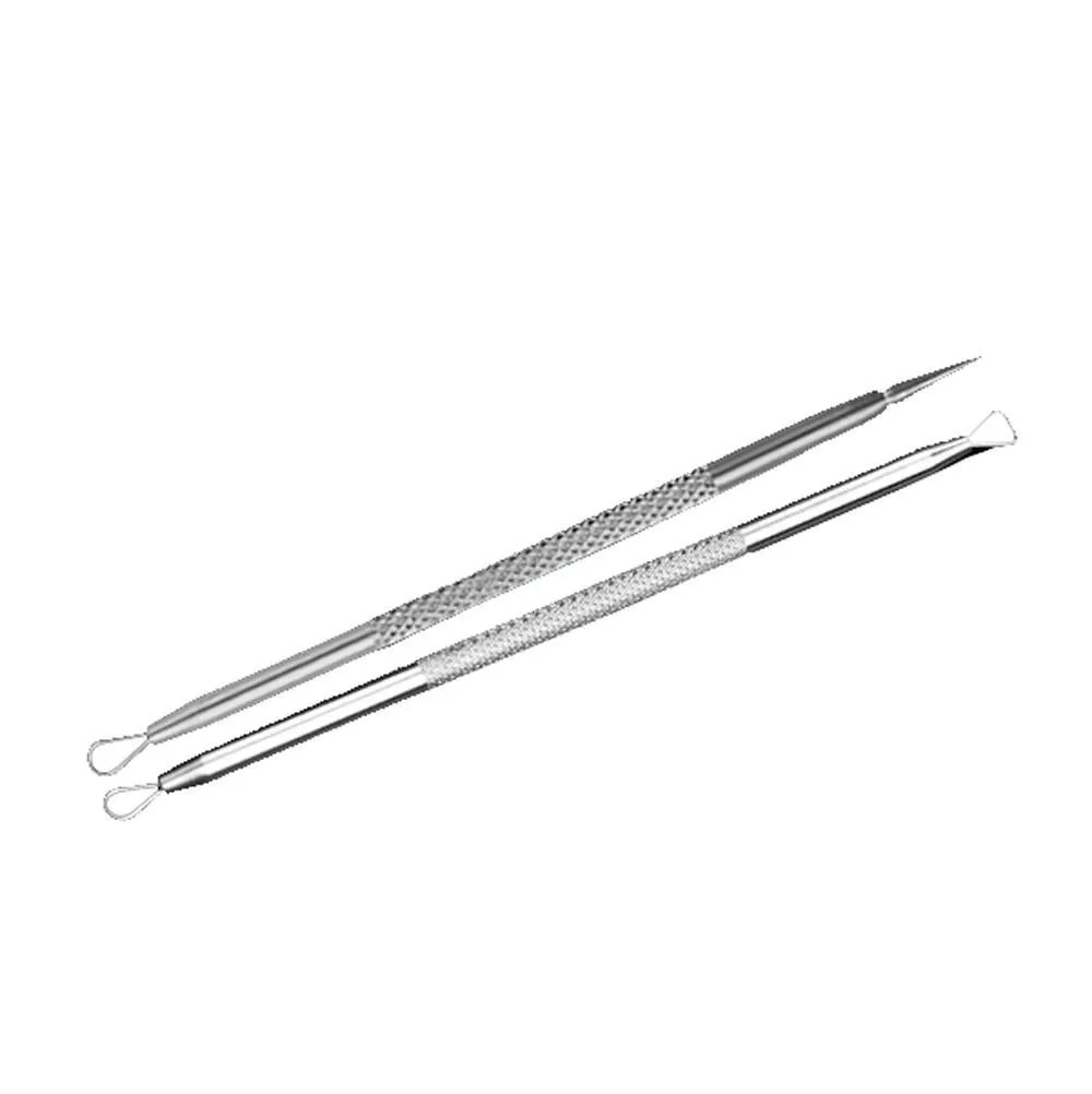 2Pcs Pimple Blemish Comedone Acne Extractor Remover Tool