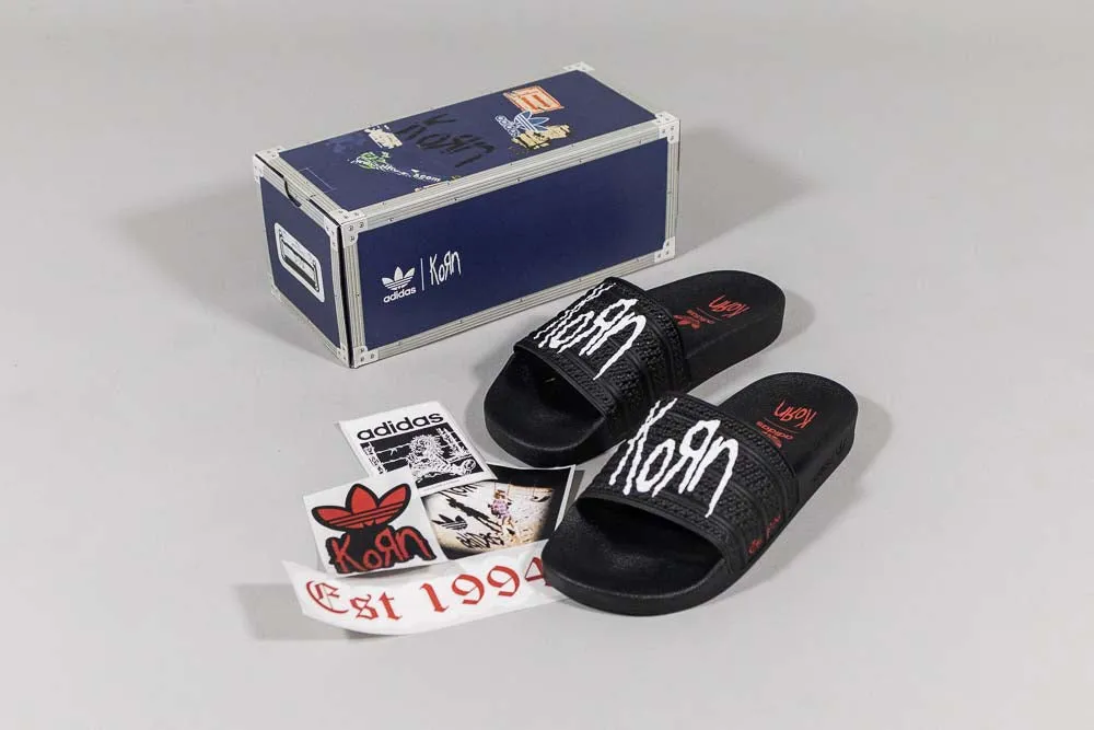 adidas Adilette x Korn Slides