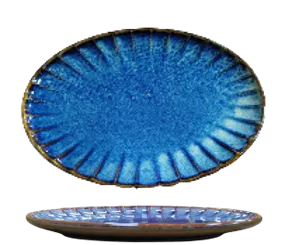 Azul- Oval Plate 25 X 17.5 X 2.2cm