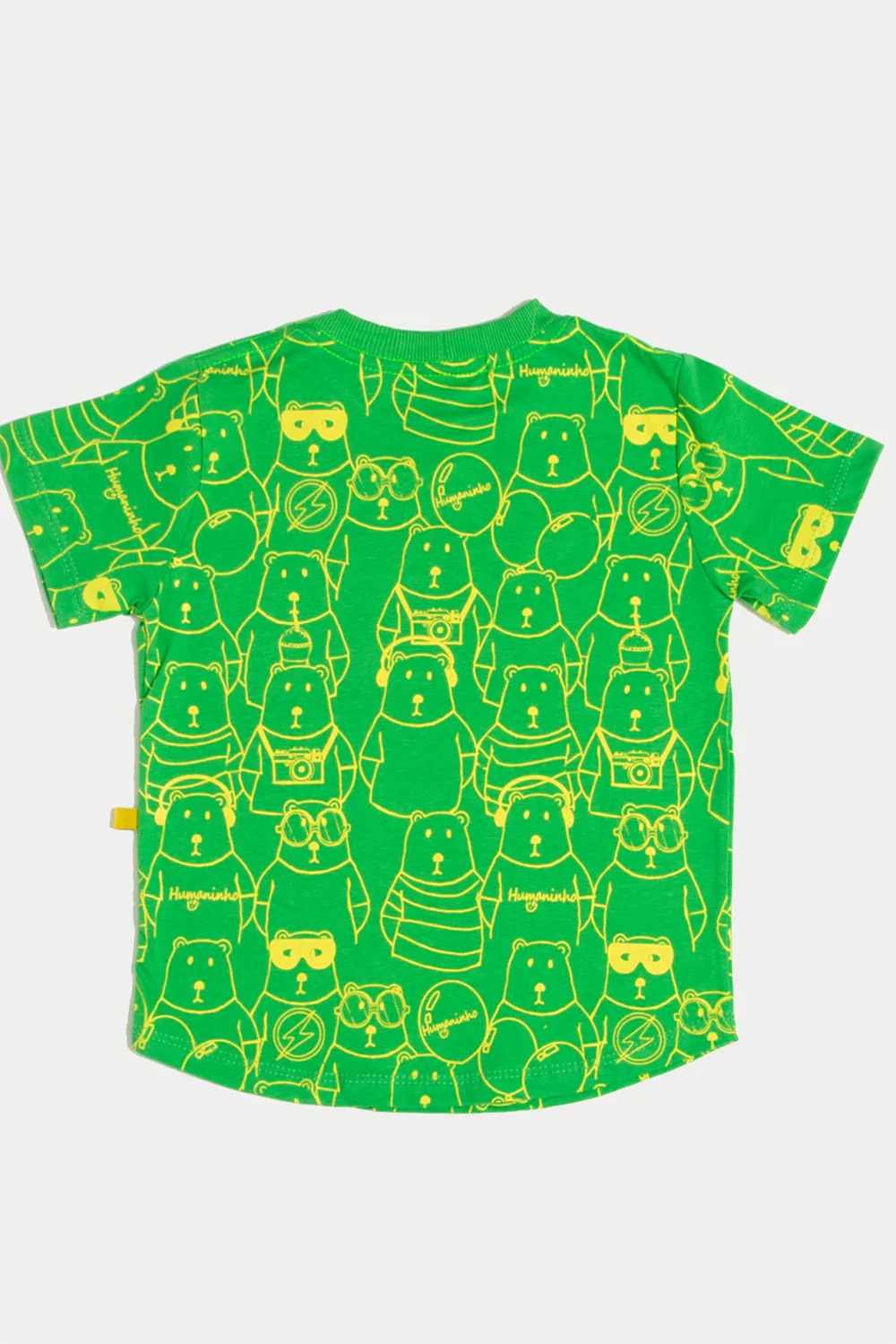 CAMISETA INFANTIL GREEN HUMANINHOS