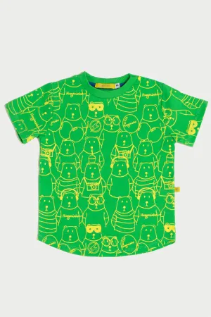 CAMISETA INFANTIL GREEN HUMANINHOS