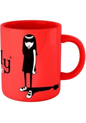 Emily The Strange: Cat Shadow [Red] | MUG