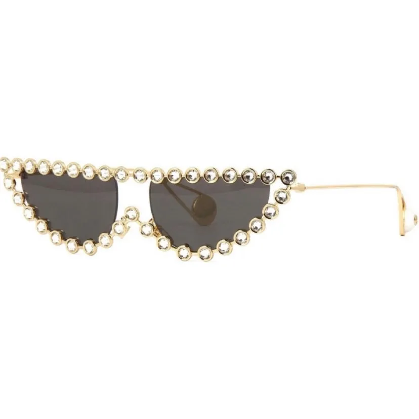 Gucci Crystal Cat Eye Sunglasses