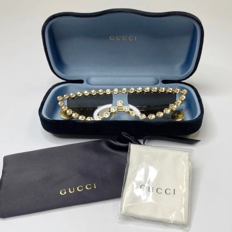 Gucci Crystal Cat Eye Sunglasses