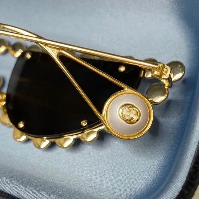 Gucci Crystal Cat Eye Sunglasses