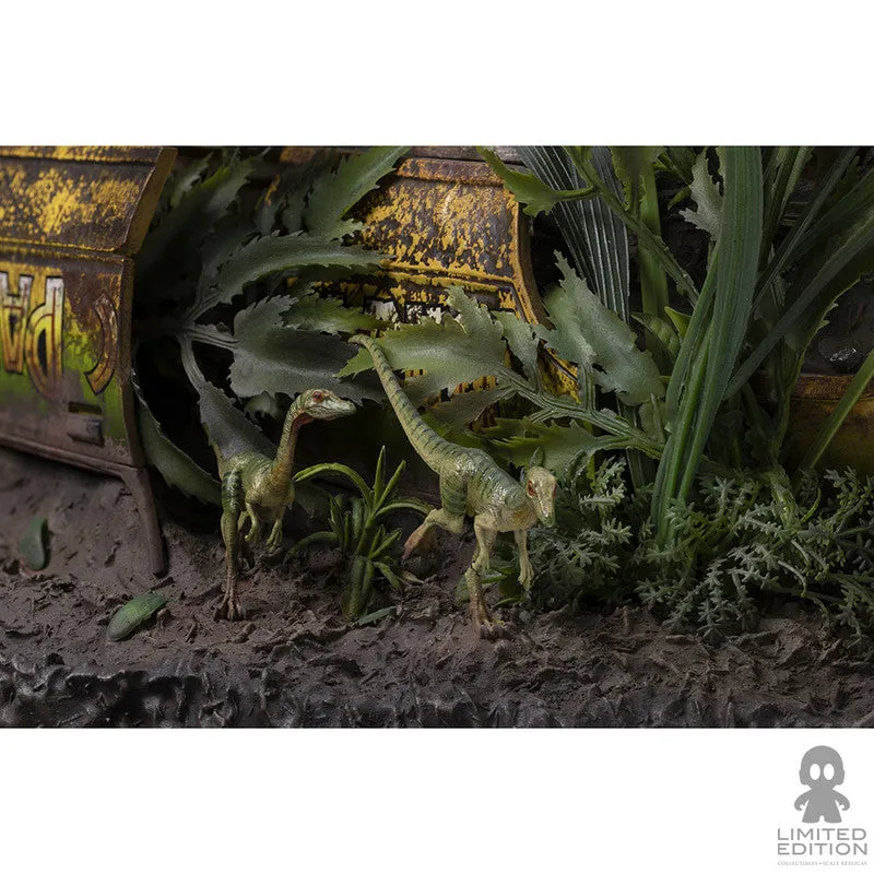 Iron Studios Estatua Blue Deluxe Escala 1:10 Jurassic World Fallen Kingdom