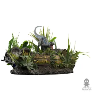 Iron Studios Estatua Blue Deluxe Escala 1:10 Jurassic World Fallen Kingdom