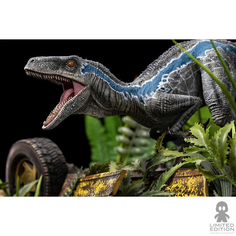 Iron Studios Estatua Blue Deluxe Escala 1:10 Jurassic World Fallen Kingdom