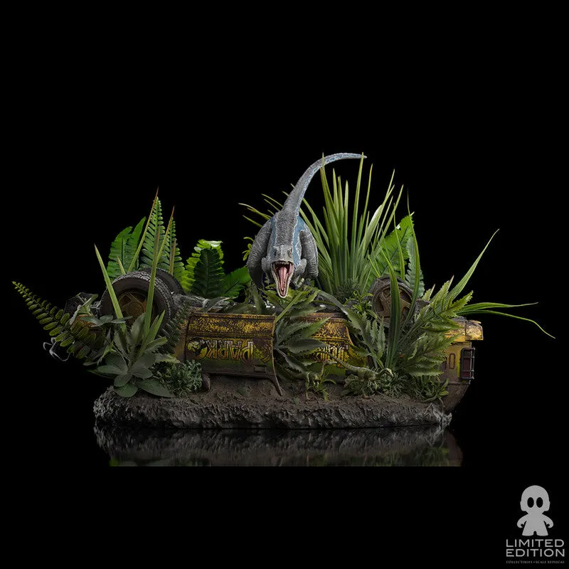 Iron Studios Estatua Blue Deluxe Escala 1:10 Jurassic World Fallen Kingdom