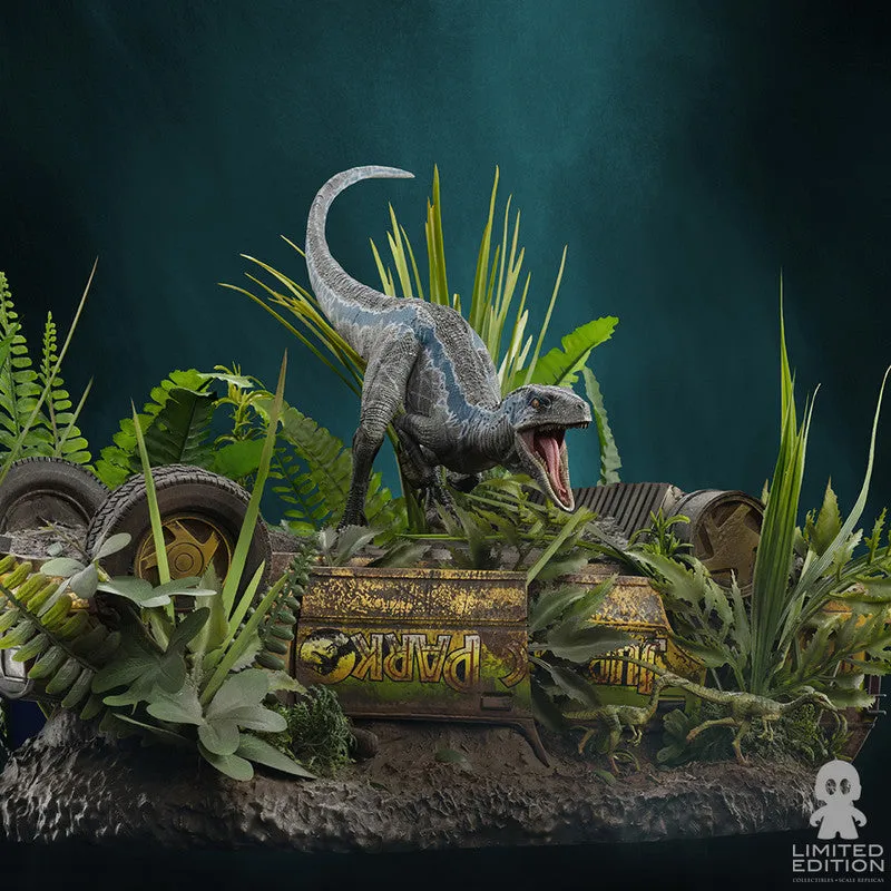 Iron Studios Estatua Blue Deluxe Escala 1:10 Jurassic World Fallen Kingdom