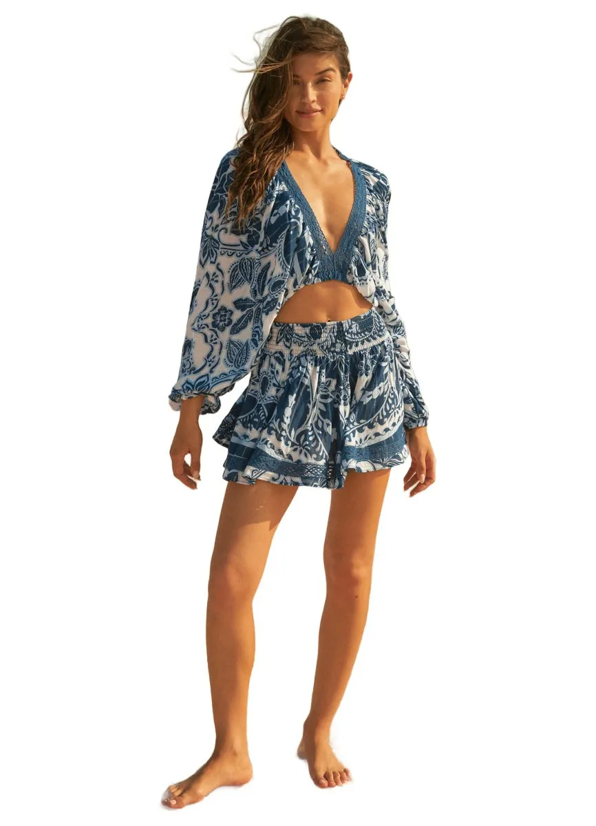 Maaji Delft Baroque Ramona Beachwear Top