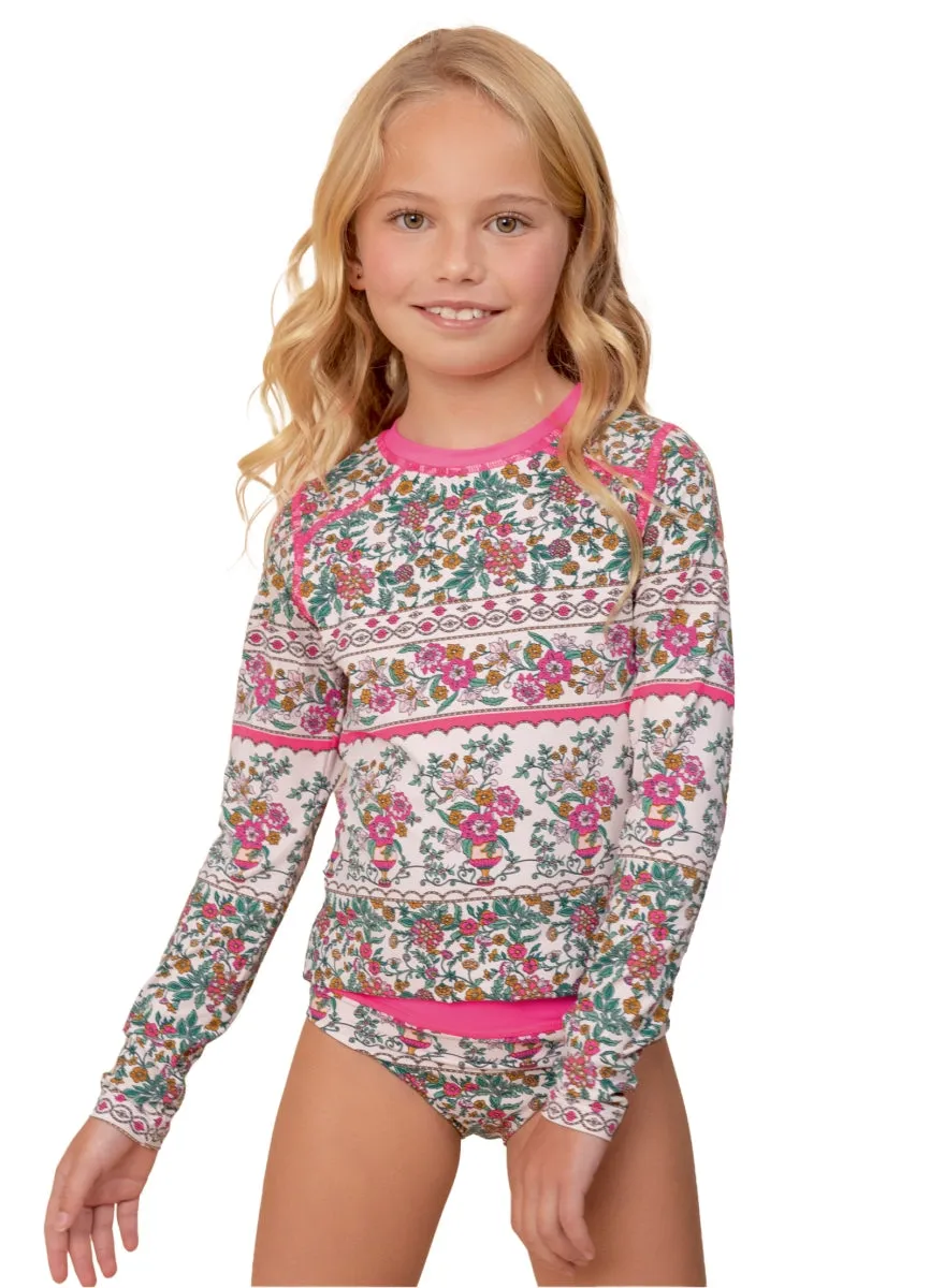 Maaji Ornamental Vintage Odyssey Girls Rashguard Set