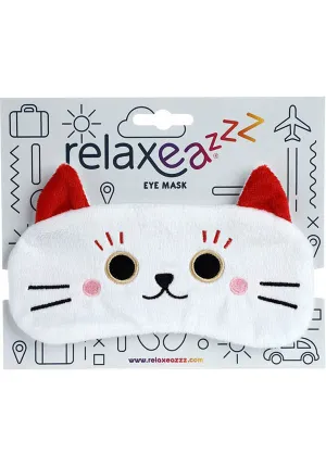 Maneki Neko Lucky Cat | PLUSH EYE MASK*