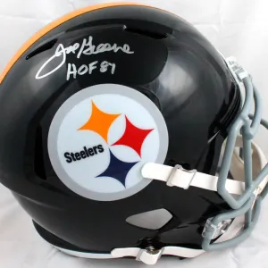 Memorabilia Casco Autografiado Joe Greene 63-76 Pittsburgh Steelers By National Football League - Limited Edition