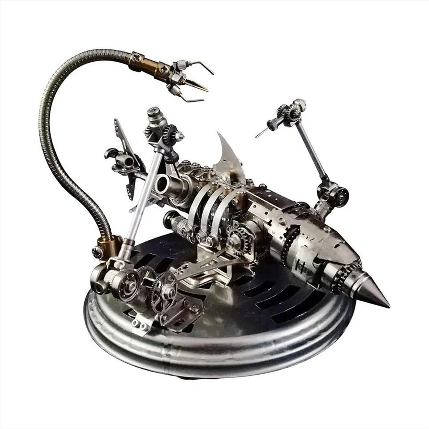 Metalikator Model Kit 3D Steampunk Deep Sea Behemoth Colorful Original Design Art