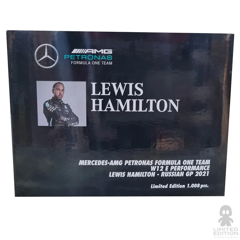 Minichamps Vehículo Lewis Hamilton Mercedez-Amg Petronas Formula One Team W12 E Performance Russian Gp 2021 By Formula 1 - Limited Edition