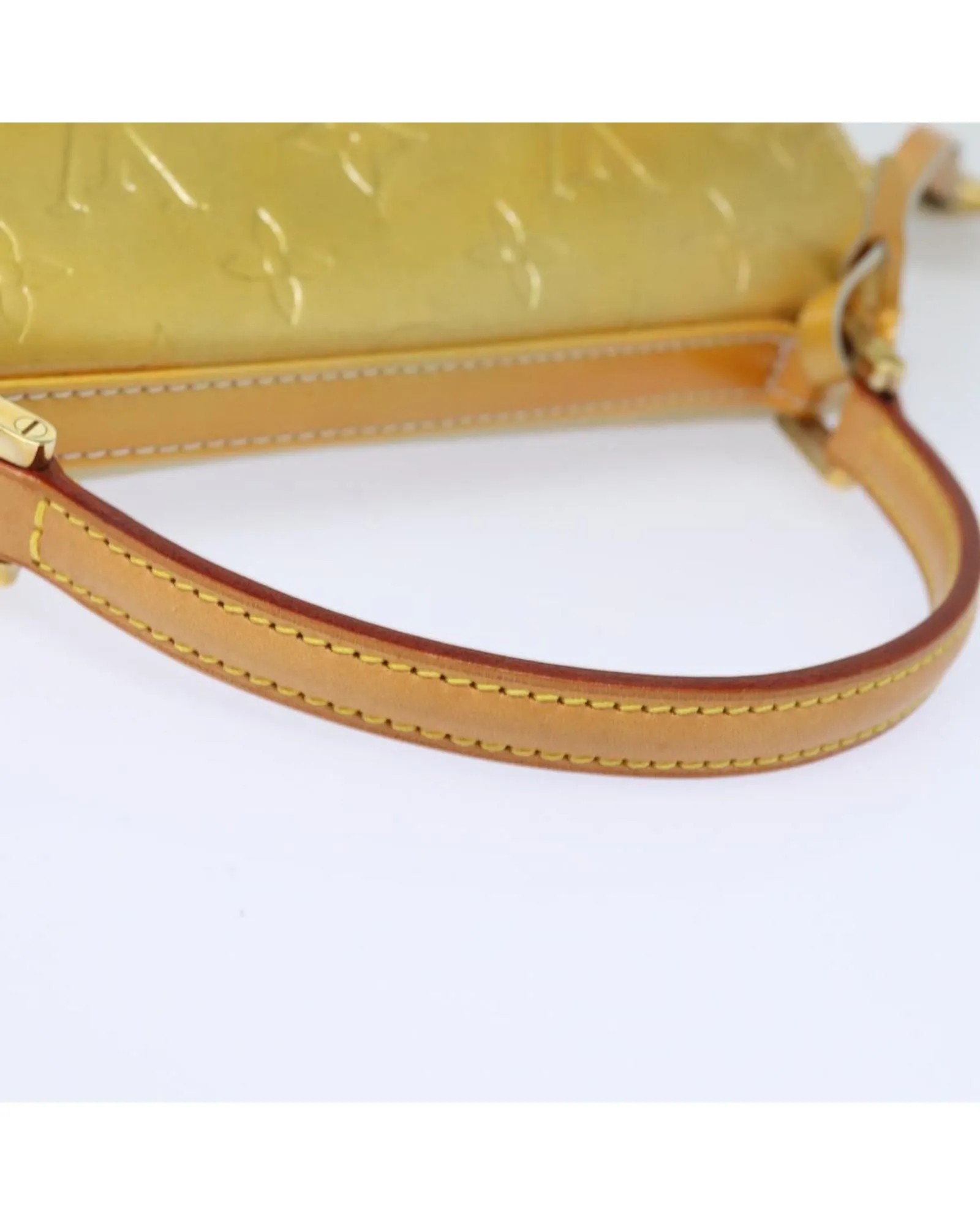 Monogram Vernis Patent Leather Hand Bag with Key and Clochette