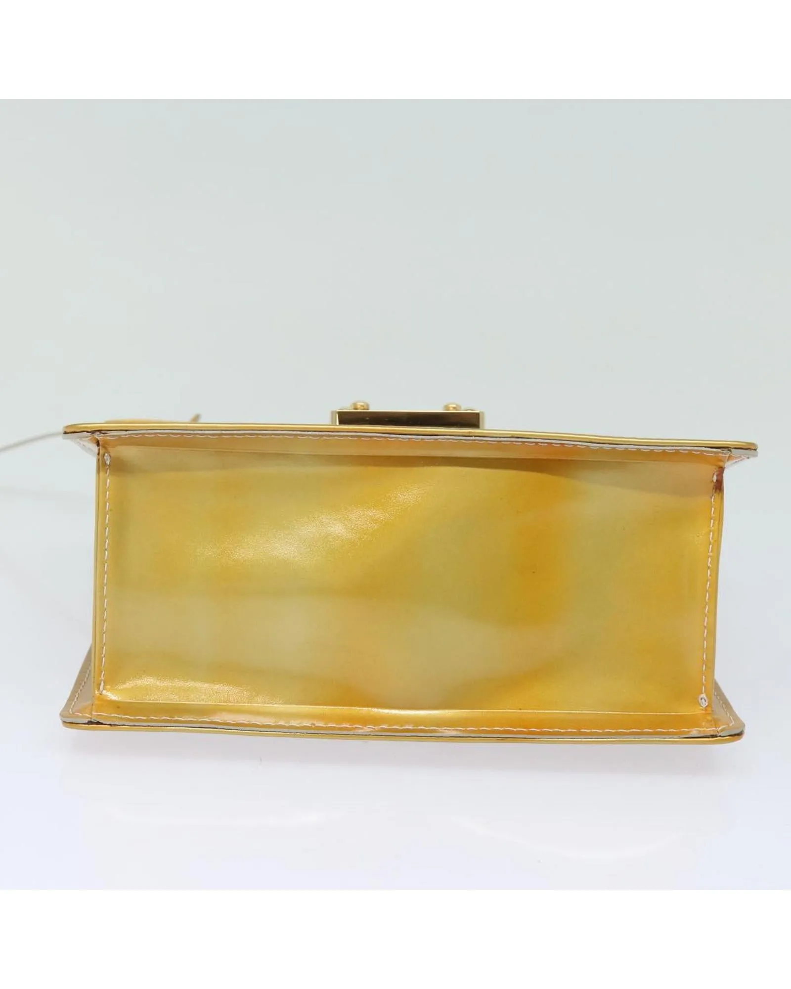 Monogram Vernis Patent Leather Hand Bag with Key and Clochette