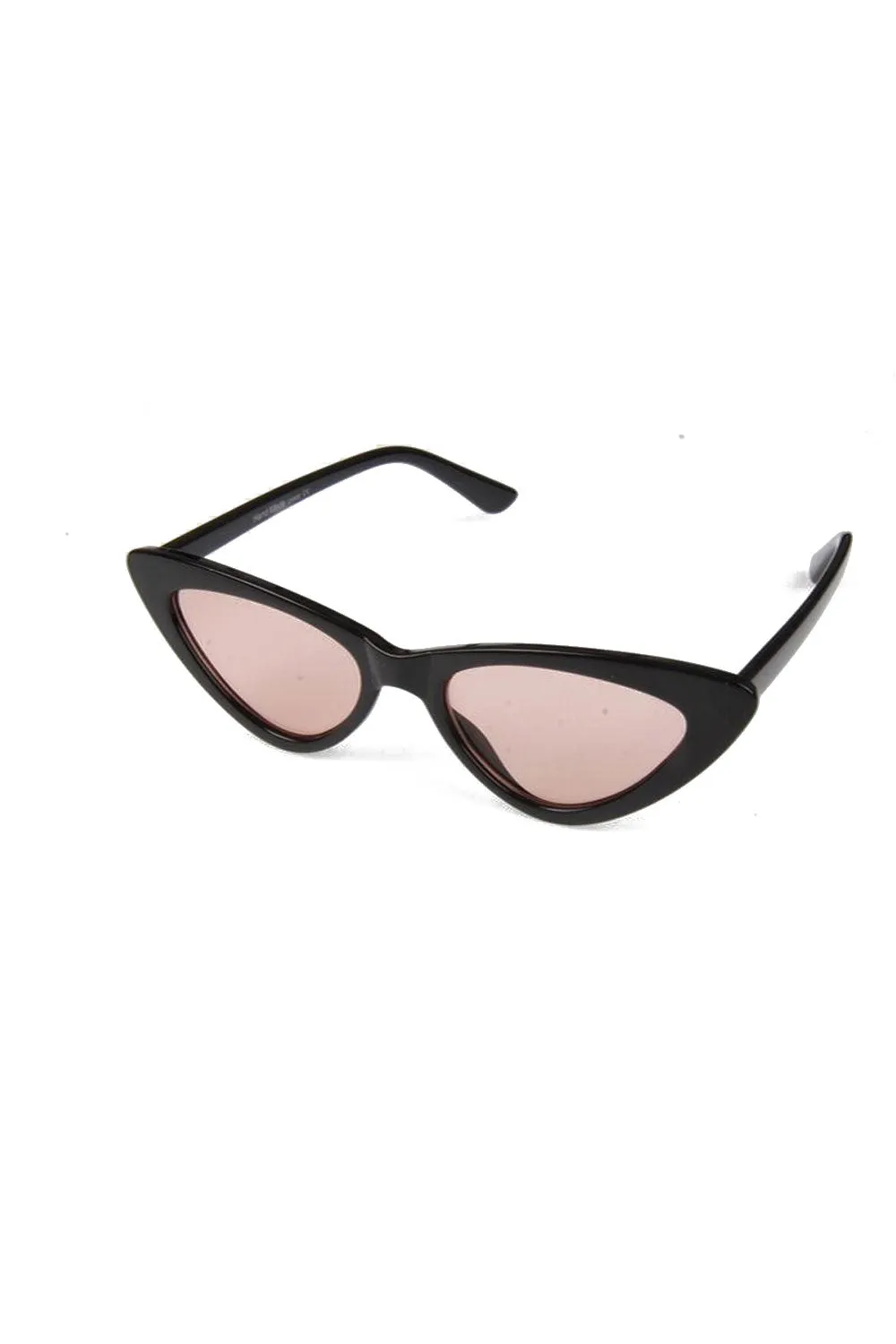 Narrow cat eye sunglasses