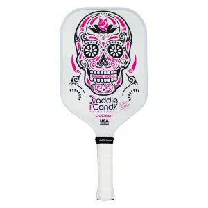 Paddle Candy Sugar Skull DLR Edition Pickleball Paddle White