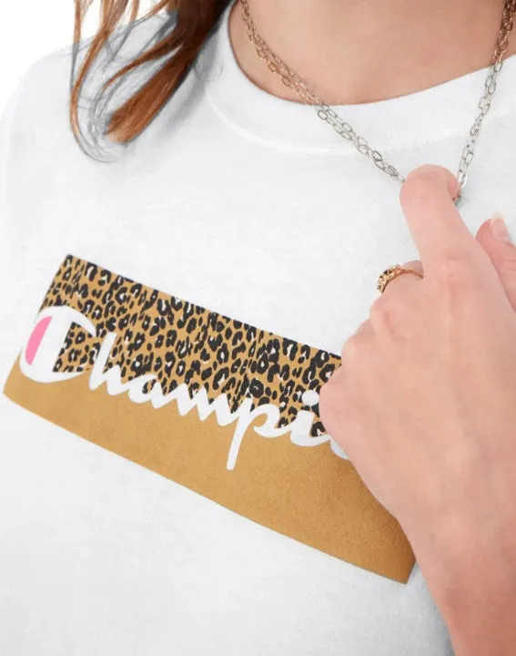 Playera Clásica con gráfico "Cheetah Print"