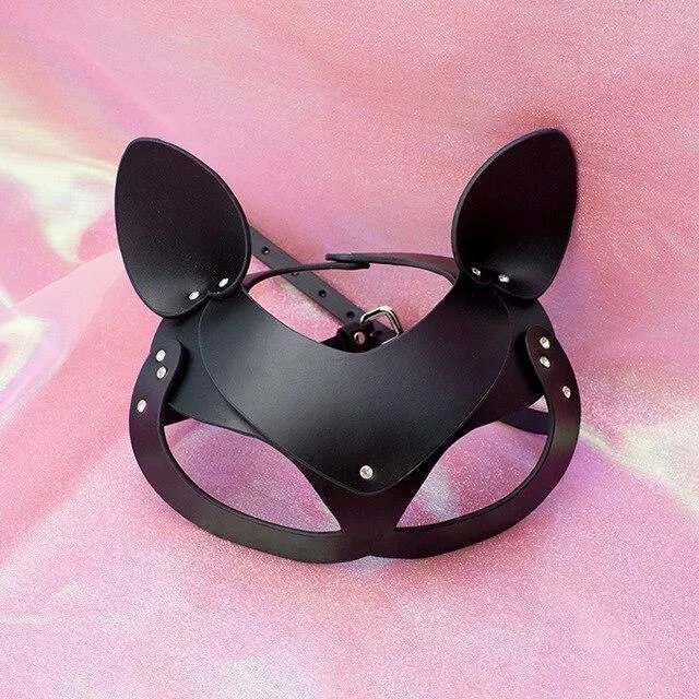 Pleather Petplay Mask (Many Animal Types)