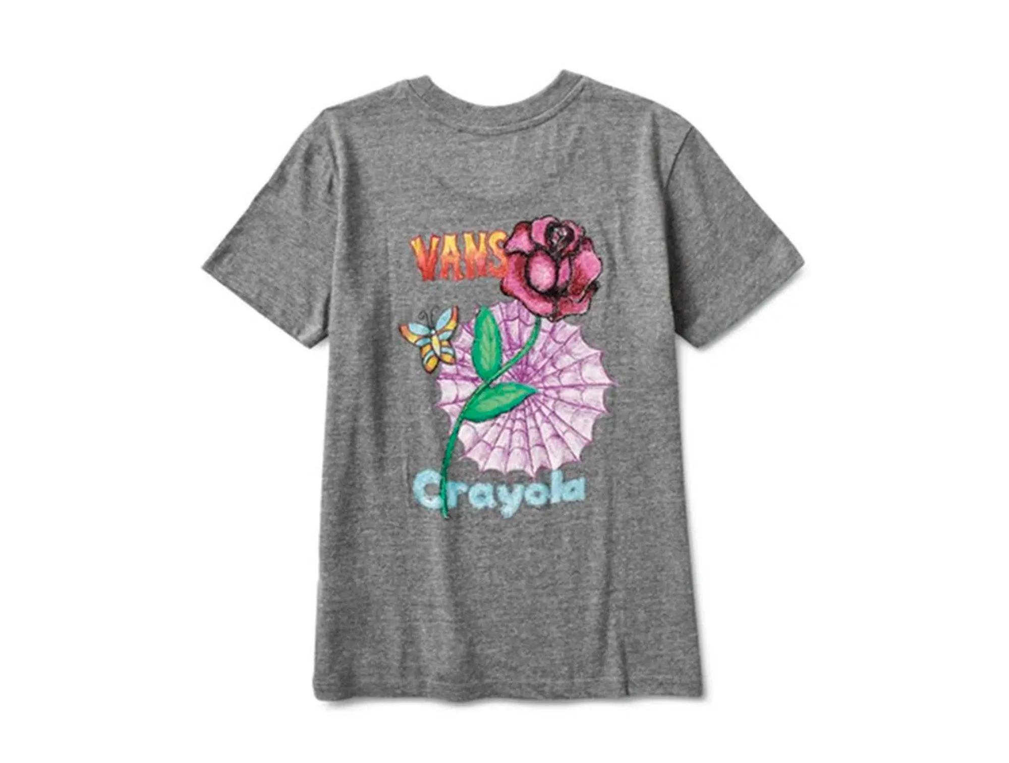 Polera Vans Crayola Crew Mujer Gris