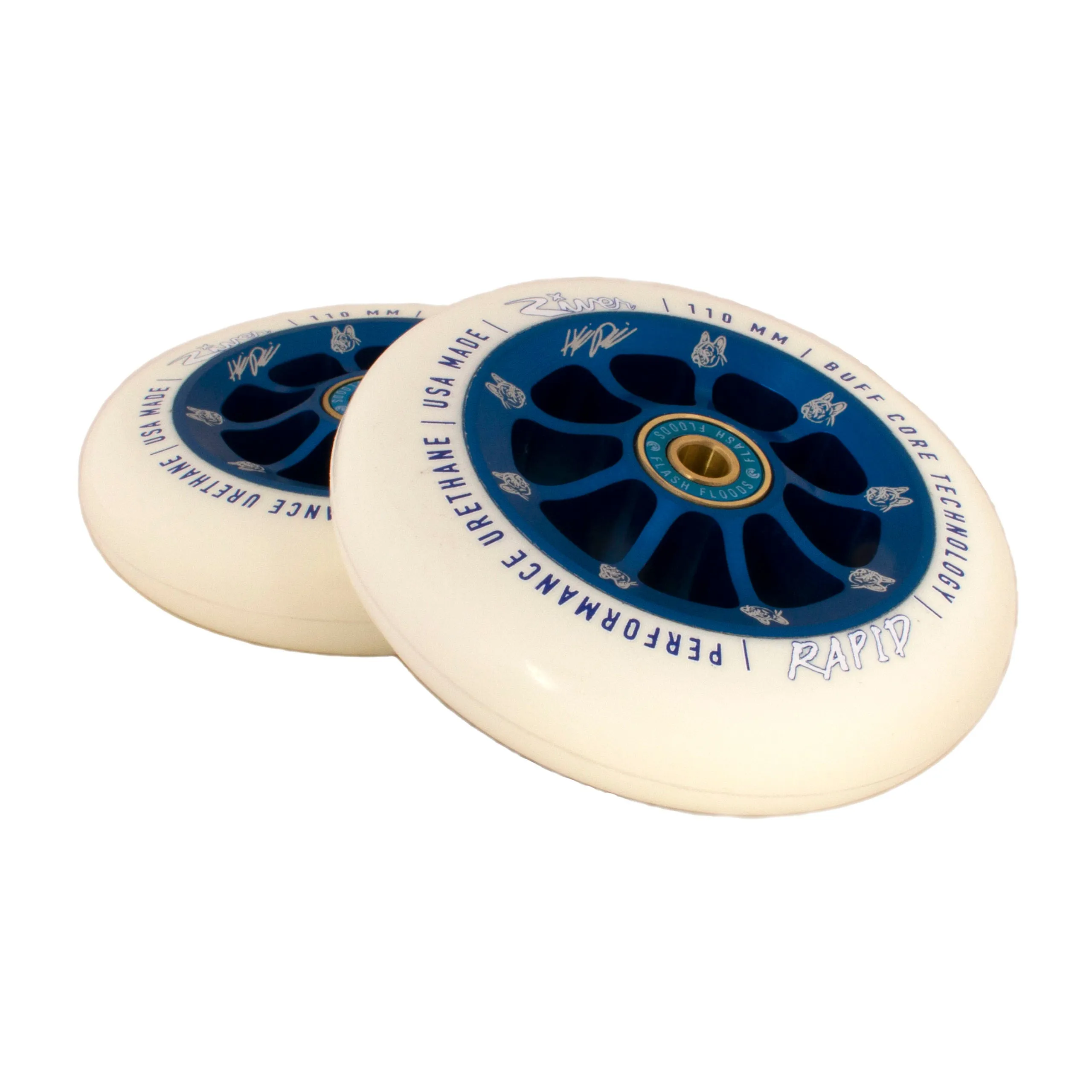 River Pablo Rapids Wheels 110mm - Helmeri Pirinen Signature (Pair)