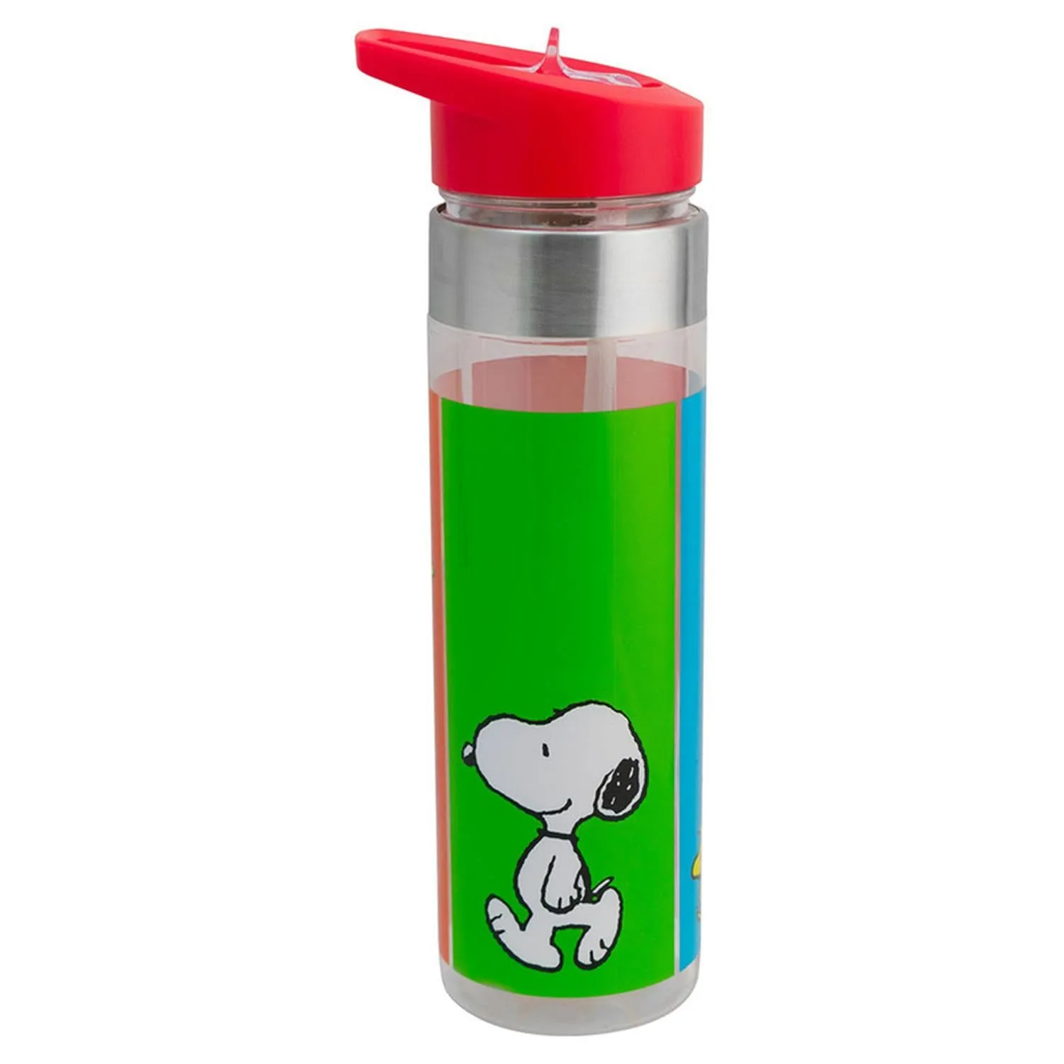 Siglo 21 Botella Transparente Snoopy Peanuts