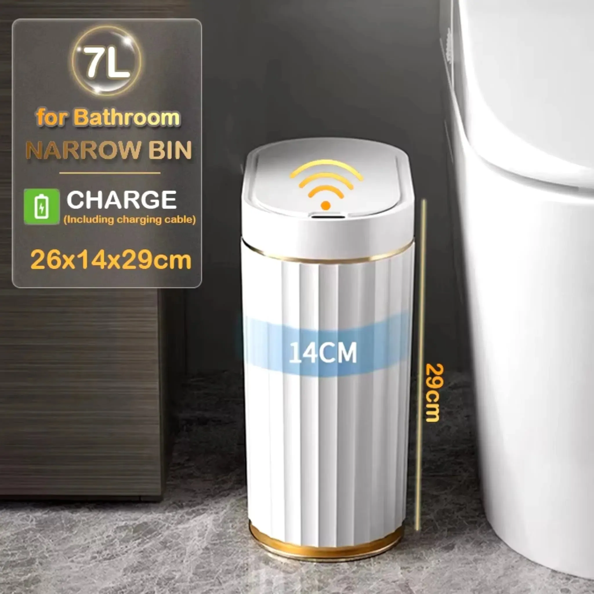 Smart Trash Can – Automatic Hygienic Bin for Home & Office