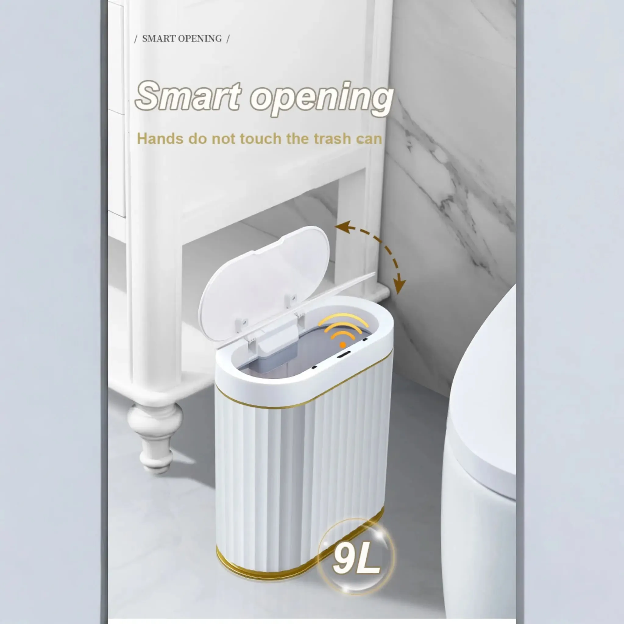 Smart Trash Can – Automatic Hygienic Bin for Home & Office