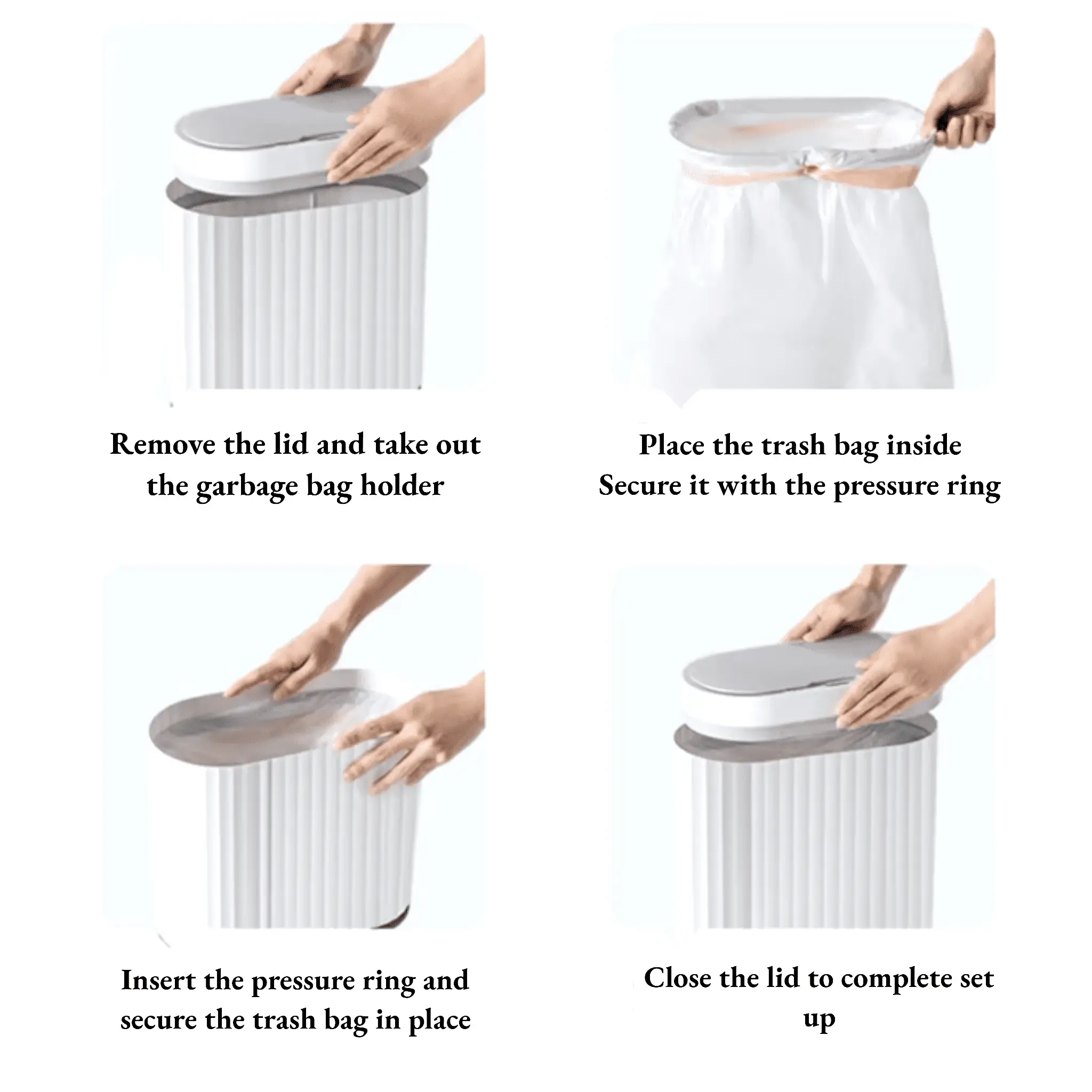 Smart Trash Can – Automatic Hygienic Bin for Home & Office