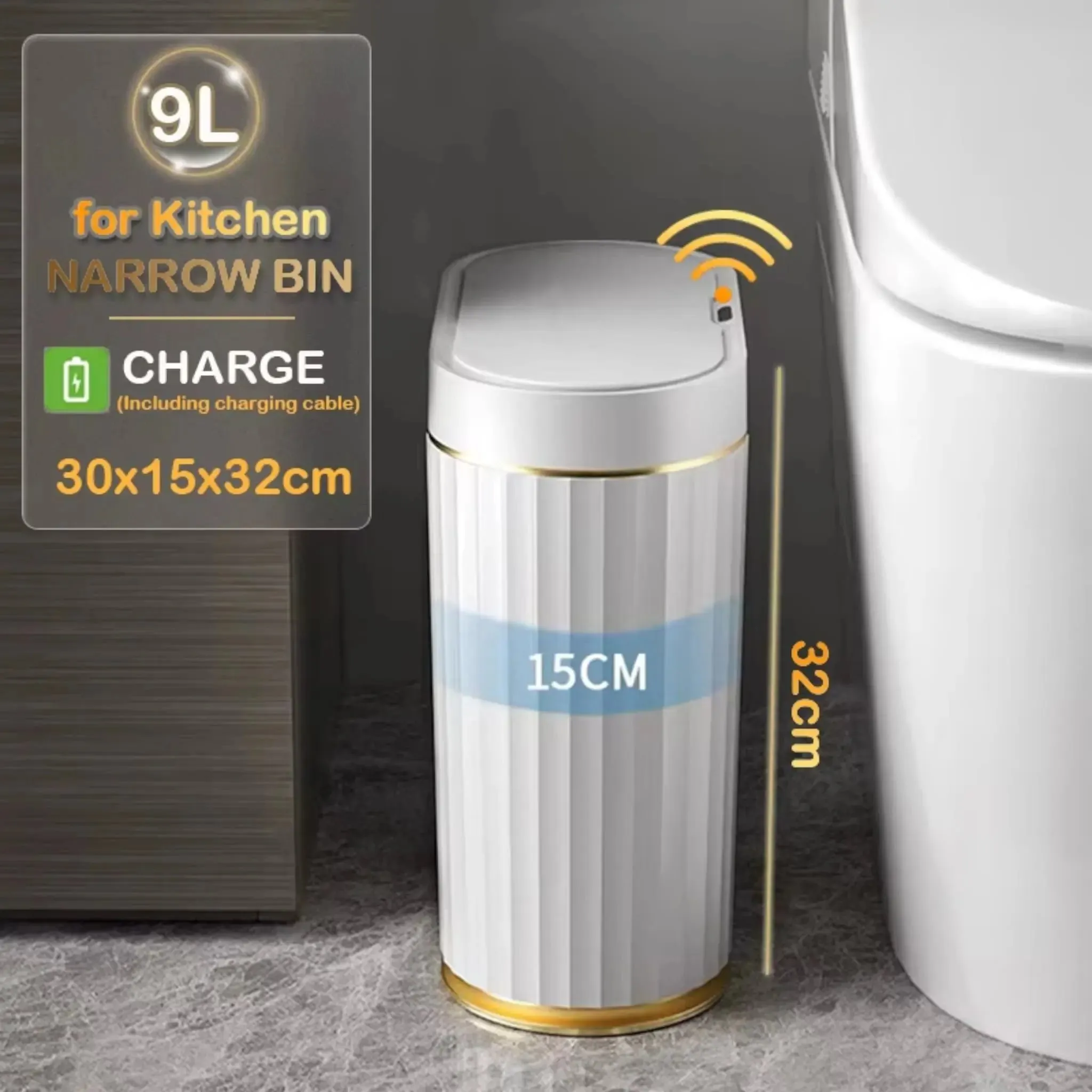 Smart Trash Can – Automatic Hygienic Bin for Home & Office