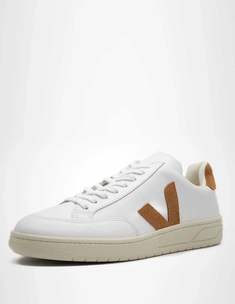 Veja V-12 Leather Blancas y Marrones Unisex