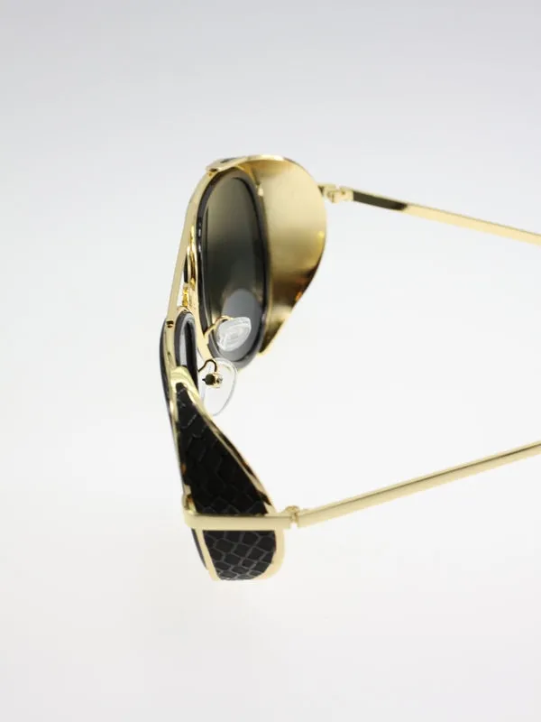 Vintage Style Aviator tinted Sunglasses